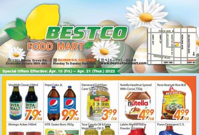 BestCo Food Mart (Etobicoke) Flyer April 15 to 21