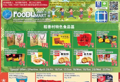FoodyMart (HWY7) Flyer April 15 to 21