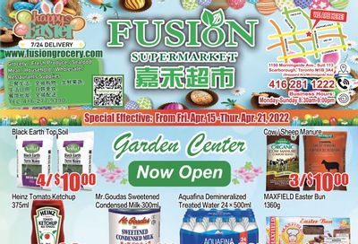 Fusion Supermarket Flyer April 15 to 21