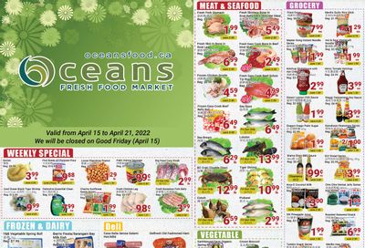 Oceans Fresh Food Market (Mississauga) Flyer April 15 to 21