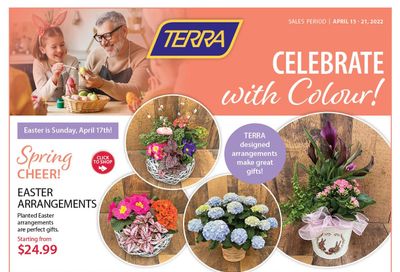 Terra Greenhouses Flyer April 15 to 21
