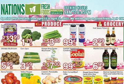 Nations Fresh Foods (Hamilton) Flyer April 15 to 21