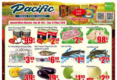 Pacific Fresh Food Market (North York) Flyer September 6 to 12
