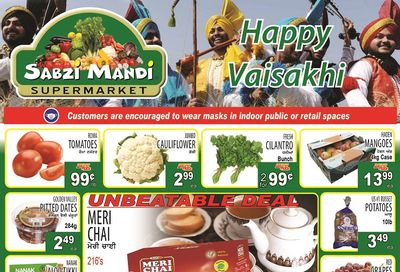 Sabzi Mandi Supermarket Flyer April 15 to 20