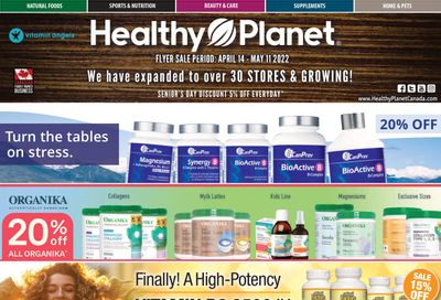 Healthy Planet Flyer April 14 to May 11