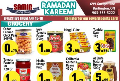 Samir Supermarket Flyer April 15 to 18