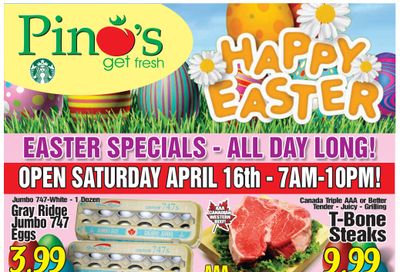 Pino's Flyer April 16 to 22