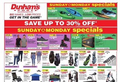 Dunham's Sports Weekly Ad Flyer April 16 to April 23