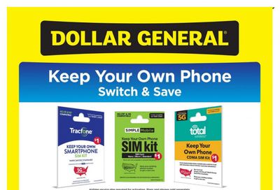 Dollar General Weekly Ad Flyer April 18 to April 25