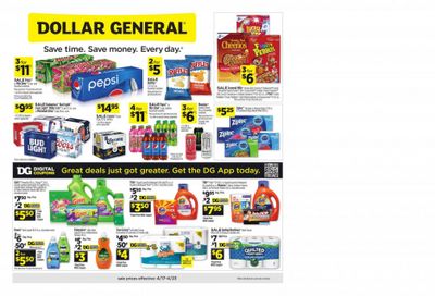 Dollar General (AL) Weekly Ad Flyer April 18 to April 25