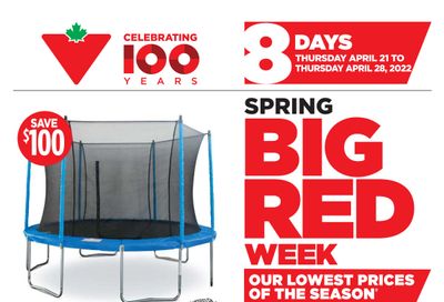 Canadian Tire Spring Big Red Week Flyer April 21 to 28