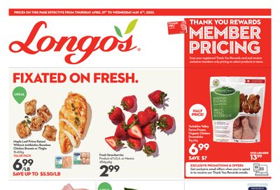 Longo's Flyer April 21 to May 4
