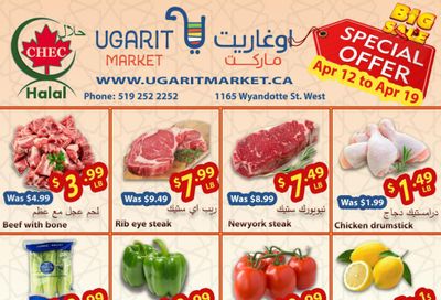Ugarit Market Flyer April 12 to 19