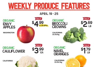 Pomme Natural Market Flyer April 19 to 25