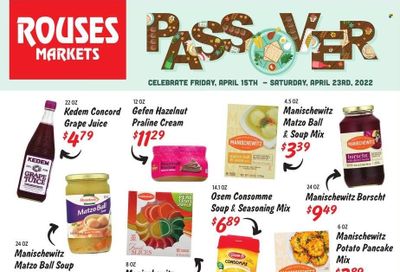 Rouses Markets (AL, LA, MS) Weekly Ad Flyer April 19 to April 26