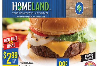 Homeland (OK, TX) Weekly Ad Flyer April 19 to April 26
