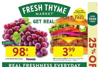 Fresh Thyme Weekly Ad Flyer April 19 to April 26