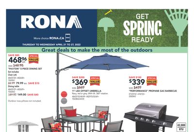 Rona (ON) Flyer April 21 to 27