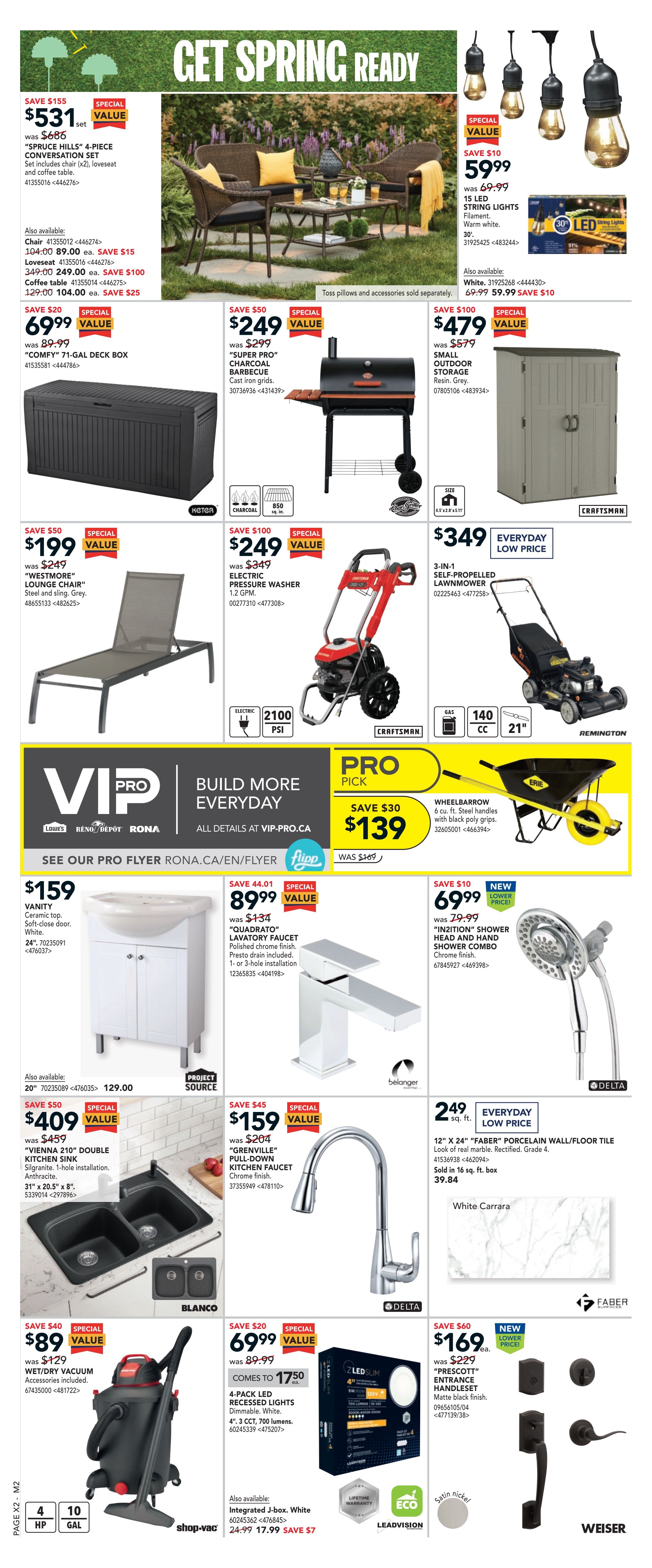 Rona (Atlantic) Flyer April 21 to 27