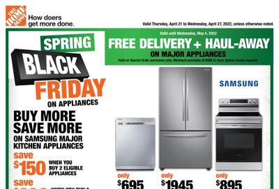 Home Depot (Atlantic) Flyer April 21 to 27