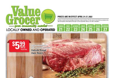 Value Grocer Flyer April 21 to 27