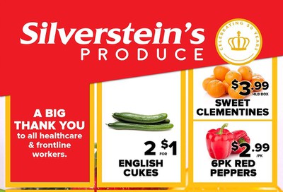 Silverstein's Produce Flyer March 31 to April 4