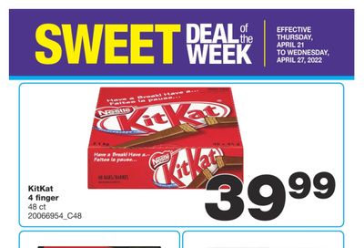 Wholesale Club Sweet Deal of the Week Flyer April 21 to 27