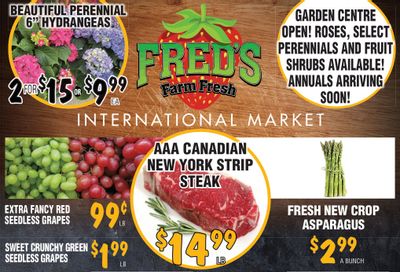 Fred's Farm Fresh Flyer April 20 to 26