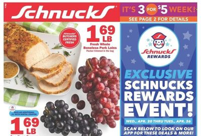 Schnucks (IA, IL, IN, MO) Weekly Ad Flyer April 20 to April 27