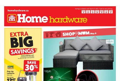 Home Hardware (BC) Flyer April 21 to 27