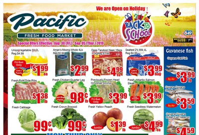 Pacific Fresh Food Market (Pickering) Flyer September 6 to 12