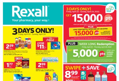 Rexall (West) Flyer April 22 to 28