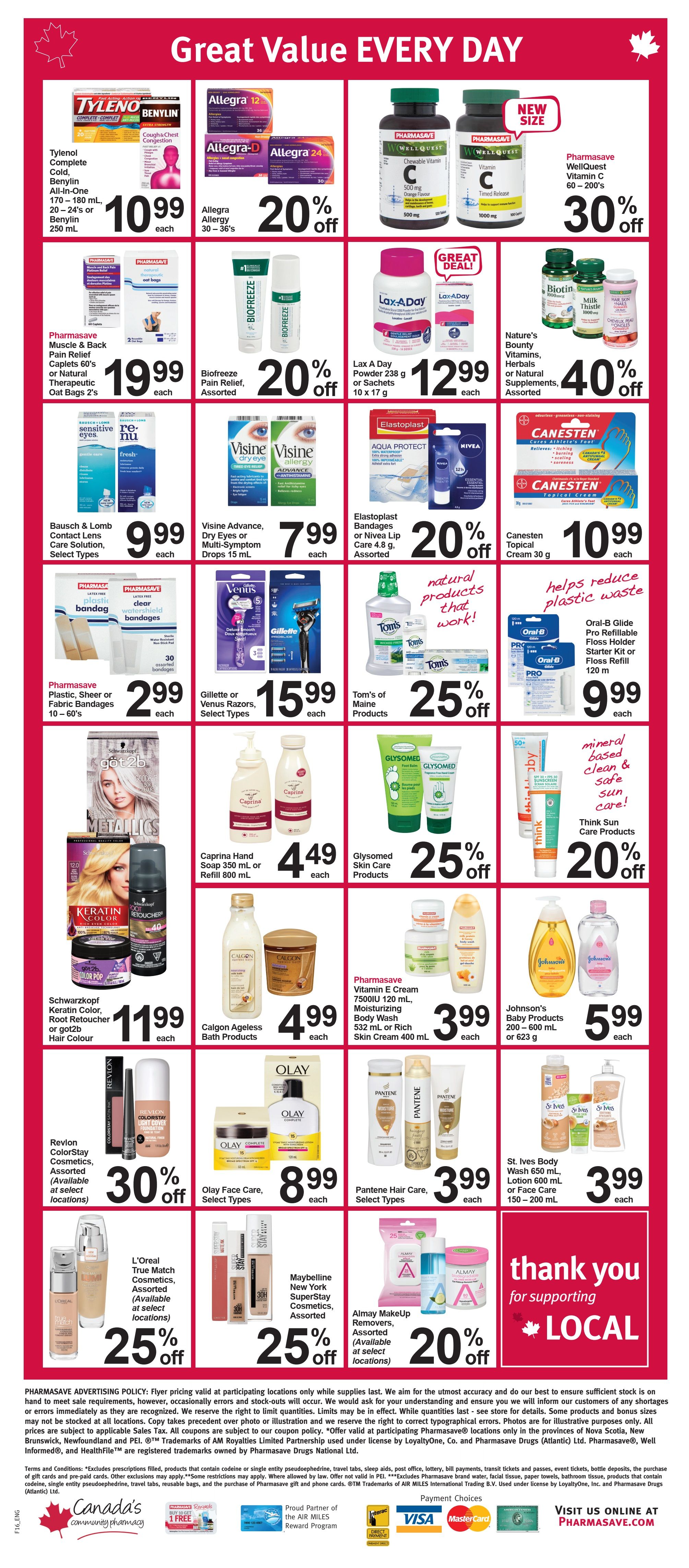 Pharmasave (Atlantic) Flyer April 22 to 28
