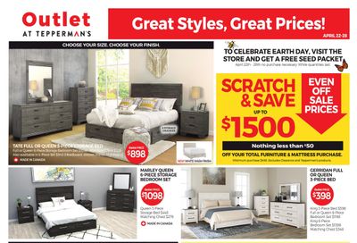 Outlet at Tepperman's Flyer April 22 to 28