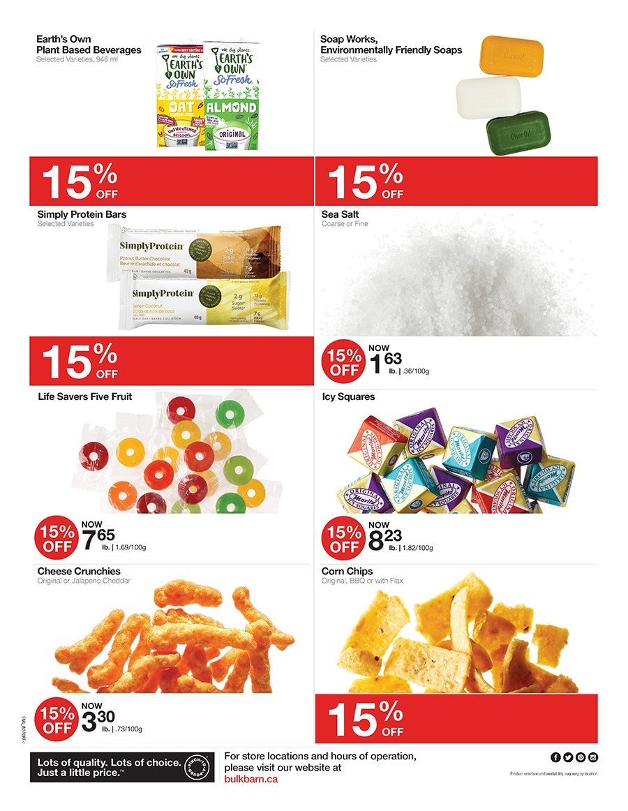 Bulk Barn Flyer April 21 to 27