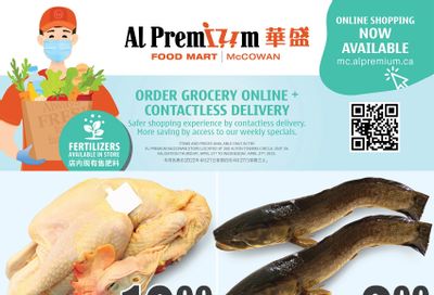 Al Premium Food Mart (McCowan) Flyer April 21 to 27