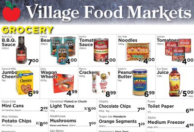 Village Food Market Flyer April 20 to 26
