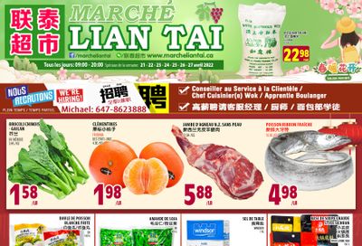 Marche Lian Tai Flyer April 21 to 27