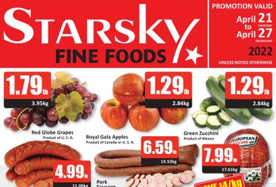 Starsky Foods Flyer April 21 to 27