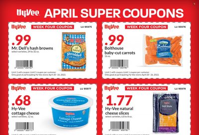 Hy-Vee (IA, IL, MN, MO, SD) Weekly Ad Flyer April 21 to April 28