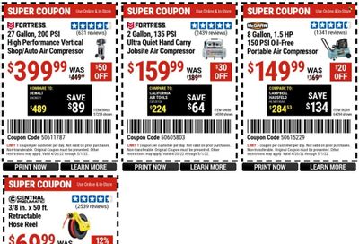 Harbor Freight Weekly Ad Flyer April 21 to April 28