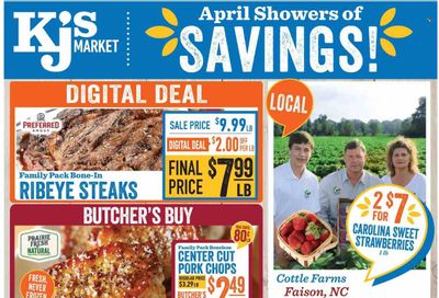 KJ´s Market (GA, SC) Weekly Ad Flyer April 21 to April 28