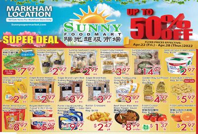 Sunny Foodmart (Markham) Flyer April 22 to 28