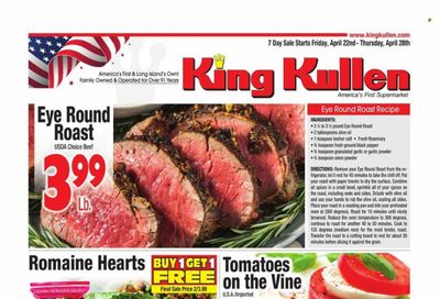 King Kullen (NY) Weekly Ad Flyer April 21 to April 28
