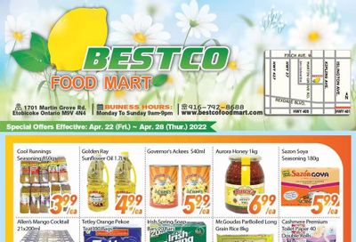 BestCo Food Mart (Etobicoke) Flyer April 22 to 28