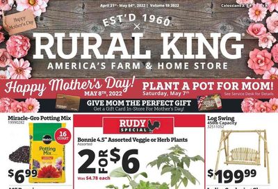 Rural King Weekly Ad Flyer April 21 to April 28