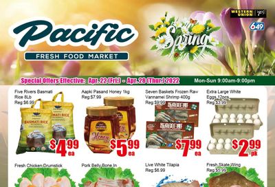 Pacific Fresh Food Market (Pickering) Flyer April 22 to 28