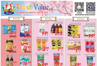 Fresh Value Flyer April 22 to 28