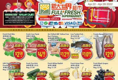 Full Fresh Supermarket Flyer April 22 to 28