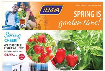 Terra Greenhouses Flyer April 22 to 28